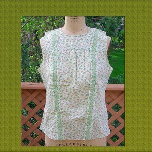 Size 12 cute H&M floral cotton top